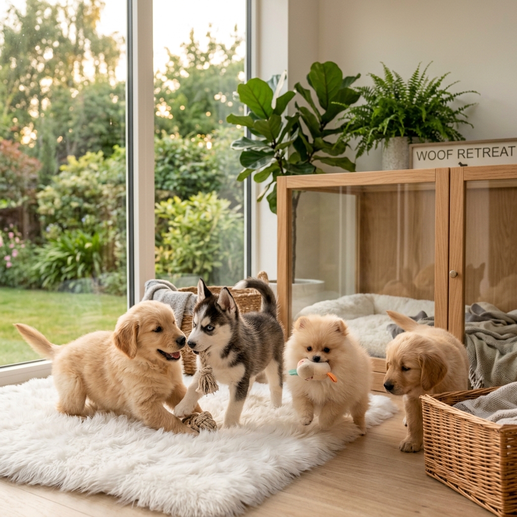 Puppy Palace β ethically raised puppies for sale in Delhi NCR, happy families with their new puppies